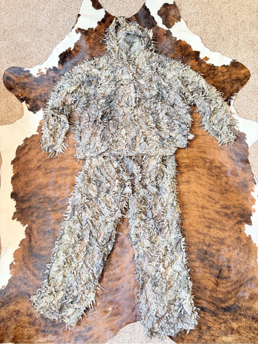 RedHead 3D Leafy Ghillie Camo Hunting Suit Jacket Pants Women/Unisex L/XL USA